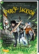 Cover-Bild zum Titel 'Percy Jackson (Comic) 4: Die Schlacht um das Labyrinth' von 'Rick Riordan, Robert Venditti'