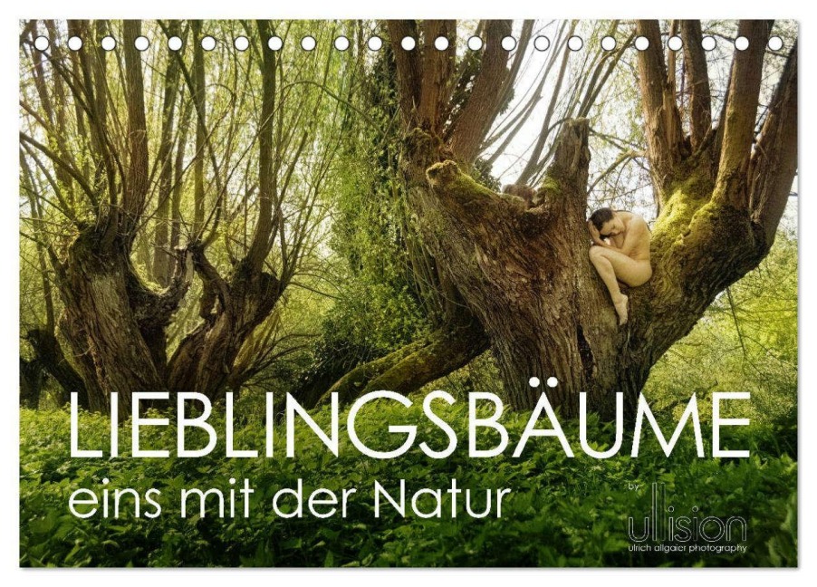 Lieblingsbäume - eins mit der Natur (Tischkalender 2026 DIN A5 quer), CALVENDO Monatskalender - Ulrich Allgaier (Ullision)