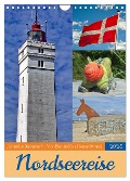 Nordseereise ¿ Jütland in Dänemark ¿ Von Blavand bis Henne Strand (Wandkalender 2025 DIN A4 hoch), CALVENDO Monatskalender - Holger Felix