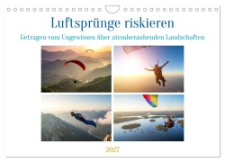 Cover-Bild zum Titel 'Luftsprünge riskieren (Wandkalender 2027 DIN A4 quer), CALVENDO Monatskalender' von 'Kerstin Waurick'