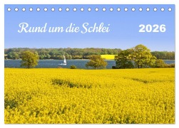 Cover-Bild zum Titel 'Rund um die Schlei (Tischkalender 2026 DIN A5 quer), CALVENDO Monatskalender' von 'Klaus Kolfenbach'