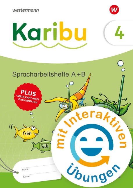 Karibu. Spracharbeitshefte 4 Druckschrift mit Diagnoseheft und interaktiven Übungen - 