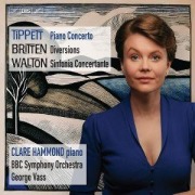 Cover-Bild zum Titel 'Tippett: Klavierkonzert/Britten: Diversions/Walton' von 'Clare/Vass BBC Symphony Orchestra/Hammond'
