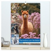Cover-Bild zum Titel 'Tiermotive zum Verlieben (hochwertiger Premium Wandkalender 2026 DIN A2 hoch), Kunstdruck in Hochglanz' von 'Steffen Gierok-Latniak'