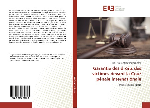 Garantie des droits des victimes devant la Cour pénale internationale - Fagnia Njinga Madeleine Ines Diane