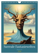 Cover-Bild zum Titel 'Surreale Fantasiewelten (Wandkalender 2026 DIN A4 hoch), CALVENDO Monatskalender' von 'Renate Utz'