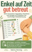 Cover-Bild zum Titel 'Enkel auf Zeit gut betreut' von 'Sabine Hartwig'