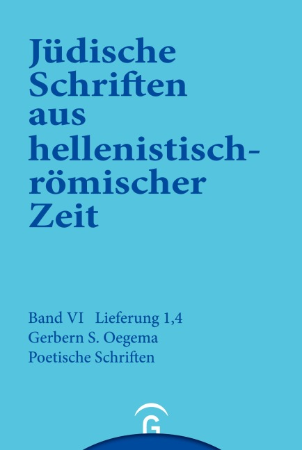 Poetische Schriften - Gerbern S. Oegema
