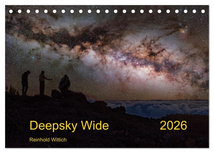 Deepsky Wide (Tischkalender 2026 DIN A5 quer), CALVENDO Monatskalender - Reinhold Wiottich