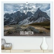 Dolomiten (hochwertiger Premium Wandkalender 2026 DIN A2 quer), Kunstdruck in Hochglanz - Roman Burri