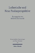 Cover-Bild zum Titel 'Lutherische und Neue Paulusperspektive' von ''