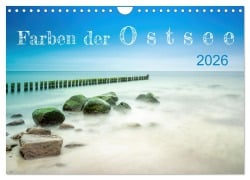 Cover-Bild zum Titel 'Farben der Ostsee (Wandkalender 2026 DIN A4 quer), CALVENDO Monatskalender' von 'Margret Rath Photography'