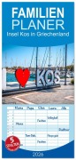 Cover-Bild zum Titel 'Familienplaner 2026 - Insel Kos in Griechenland mit 5 Spalten (Wandkalender, 21 x 45 cm) CALVENDO' von 'Marcus Beckert Fotografie'