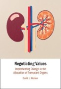 Cover-Bild zum Titel 'Negotiating Values' von 'David L. Weimer'