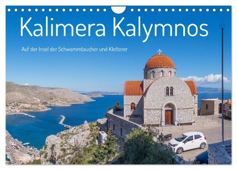 Kalimera Kalymnos (Wandkalender 2025 DIN A4 quer), CALVENDO Monatskalender - Stefan O. Schüller und Elke Schüller