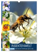 Cover-Bild zum Titel 'INSEKTENWELT - Heimische Nützlinge ganz nah (Wandkalender 2026 DIN A3 hoch), CALVENDO Monatskalender' von 'Andrea Dreegmeyer'