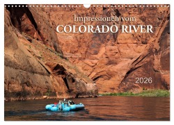 Cover-Bild zum Titel 'Impressionen vom Colorado River (Wandkalender 2026 DIN A3 quer), CALVENDO Monatskalender' von 'Dieter Wilczek'
