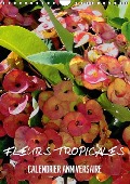 Cover-Bild zum Titel 'Fleurs tropicales / calendrier anniversaire (Calendrier mural Calendrier perpétuel DIN A4 vertical)' von 'Rudolf Blank'