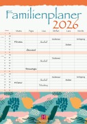 Cover-Bild zum Titel 'Familienplaner 2026' von ''