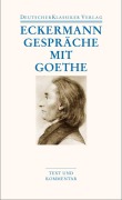 Cover-Bild zum Titel 'Gespräche mit Goethe' von 'Johann Peter Eckermann'