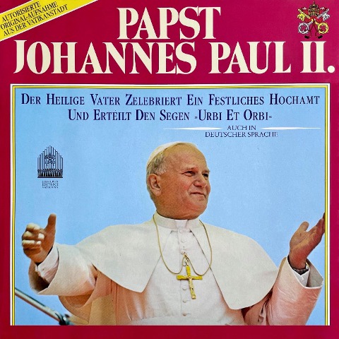 Papst Johannes Paul II. - Der heilige Vater zelebriert ein festliches Hochamt - Papst Johannes Paul Ii.