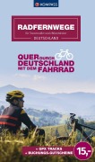 Cover-Bild zum Titel 'KOMPASS Radfernwege quer durch Deutschland' von ''