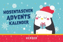 Cover-Bild zum Titel 'Hosentaschenadventskalender 2026 - mit Illustrationen' von ''
