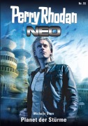 Cover-Bild zum Titel 'Perry Rhodan Neo 55: Planet der Stürme' von 'Michelle Stern'