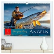 Cover-Bild zum Titel 'Angeln - der große Fang (hochwertiger Premium Wandkalender 2026 DIN A2 quer), Kunstdruck in Hochglanz' von 'Roder Roder'