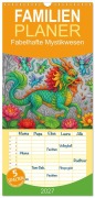 Cover-Bild zum Titel 'Familienplaner 2027 - Fabelhafte Mystikwesen mit 5 Spalten (Wandkalender, 21 x 45 cm) CALVENDO' von 'Kerstin Waurick'