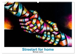 Cover-Bild zum Titel 'Streetart for home Michael Jaster (Wandkalender 2026 DIN A2 quer), CALVENDO Monatskalender' von 'Michael Jaster'