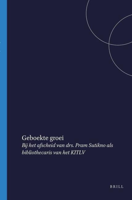 Geboekte Groei - Pram Sutikno