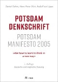 Cover-Bild zum Titel 'Potsdam Denkschrift' von 'Daniel Dahm, Rudolf Zur Lippe, Hans-Peter Dürr'
