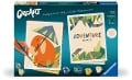 Ravensburger CreArt - Malen nach Zahlen 23905 - Hallo Baby Safari Set - Erwachsene ab 12 Jahren - 