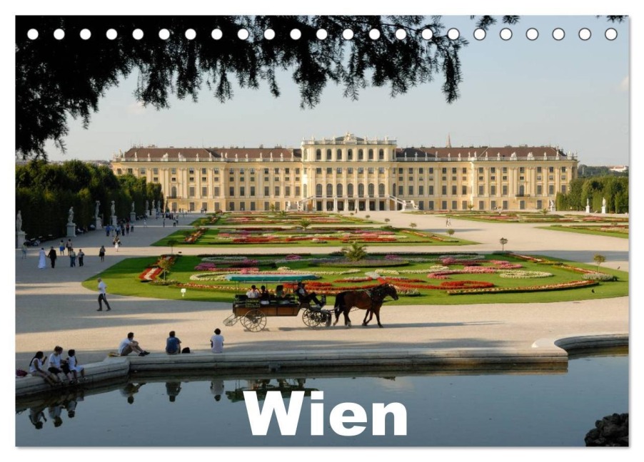 Wien (Tischkalender 2026 DIN A5 quer), CALVENDO Monatskalender - Rudolf J. Strutz