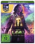 Cover-Bild zum Titel 'Loki - Staffel 1 UHD BD (Lim. Steelbook)' von 'Eric Martin, Michael Waldron, Bisha K. Ali, Elissa Karasik, Stan Lee'