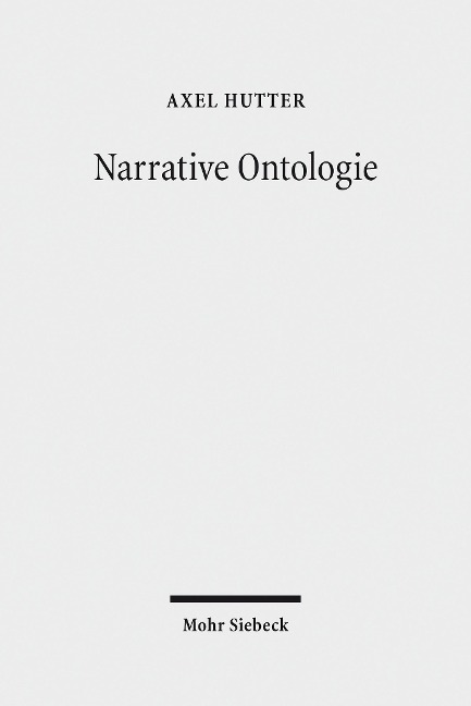 Narrative Ontologie - Axel Hutter