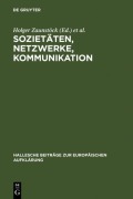 Cover-Bild zum Titel 'Sozietäten, Netzwerke, Kommunikation' von ''