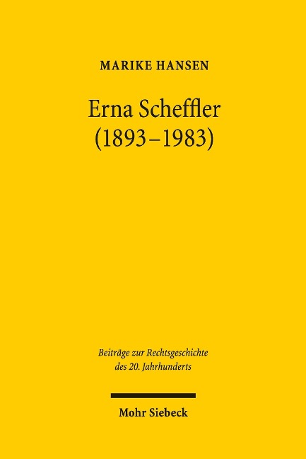 Erna Scheffler (1893-1983) - Marike Hansen