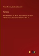 Cover-Bild zum Titel 'Parisina' von 'Felice Romani, Gaetano Donizetti'