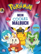 Cover-Bild zum Titel 'Pokémon Activity-Buch: Mein cooles Malbuch' von ''