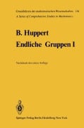 Cover-Bild zum Titel 'Endliche Gruppen I' von 'Bertram Huppert'