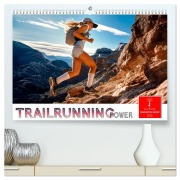 Cover-Bild zum Titel 'Trailrunning Power (hochwertiger Premium Wandkalender 2026 DIN A2 quer), Kunstdruck in Hochglanz' von 'Peter Roder'
