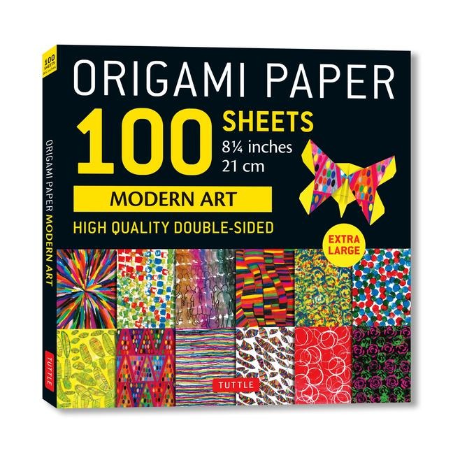 Origami Paper 100 Sheets Modern Art 8 1/4 - 