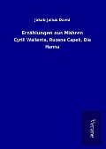 Cover-Bild zum Titel 'Erzählungen aus Mähren' von 'Jakob Julius David'