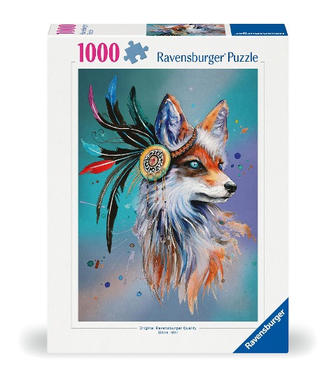 Erwachsenenpuzzle 1000 Teile - Boho Fuchs - 