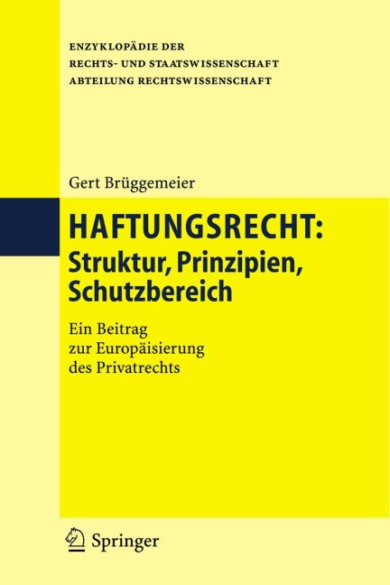 Haftungsrecht - Gert Brüggemeier