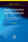 Cover-Bild zum Titel 'Elektronischer Rechtsverkehr' von 'Thomas A. Degen, Ulrich Emmert'
