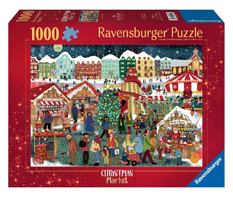 Erwachsenenpuzzle 1000 Teile - Christmas Market - 