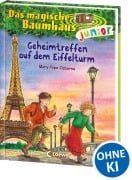 Cover-Bild zum Titel 'Das magische Baumhaus junior (Band 32) - Geheimtreffen auf dem Eiffelturm' von 'Mary Pope Osborne'